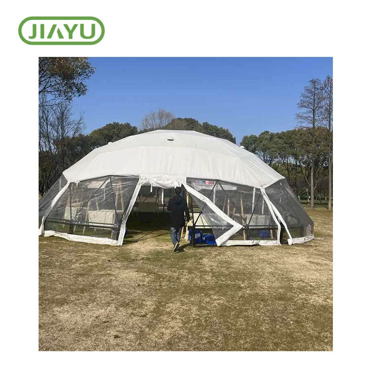 Khemah Kem Base Geodesik Taktikal Windproof
